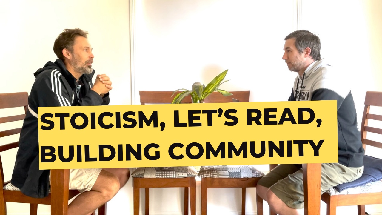 Stoicism, Let’s Read, Building Community | Courtney Shipley | 030